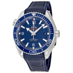 Omega Seamaster Planet Ocean Automatic Chronometer Blue Dial Men's Watch