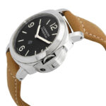 Panerai Luminor Logo Hand Wind Black Dial Men's Watch - Image 4