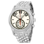 Patek Philippe Grand Complications Chronograph Silver Dial Stainless Steel Men's Watch 5960-1A