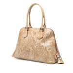Prada  Embossed Leather Handbag - Image 2