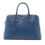 Prada Large Saffiano Lux Promenade Satchel