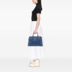 Prada Large Saffiano Lux Promenade Satchel - Image 2