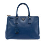 Prada  Medium Saffiano Lux Galleria Double Zip Satchel - Image 4