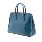 Prada Medium Saffiano Vernice Parabole Tote - Image 4