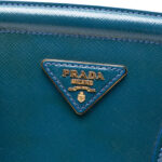 Prada Medium Saffiano Vernice Parabole Tote - Image 2