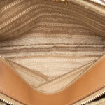 Prada  Mini Saffiano Double Zip Crossbody Ladies - Image 6