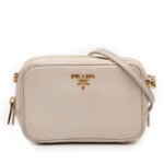 Prada  Mini Saffiano Lux Camera Bag Ladies