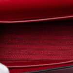 Prada  Saffiano Cuir Monochrome Envelope Crossbody Ladies - Image 6