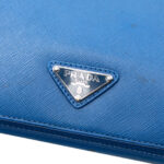 Prada  Saffiano Cuir Travel Front Zip Pocket Briefcase Unisex - Image 2
