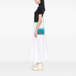 Prada  Saffiano Lux Turnlock Chain Crossbody - Image 2