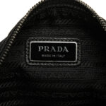 Prada  Saffiano Trimmed Re Nylon Zip Top Crossbody - Image 7