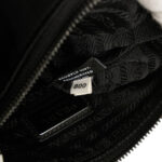 Prada  Saffiano Trimmed Re Nylon Zip Top Crossbody - Image 6