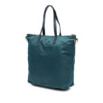Prada  Saffiano Trimmed Tessuto Zip Top Convertible Tote - Image 4