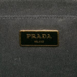 Prada  Small Canvas Canapa Logo Satchel - Image 4