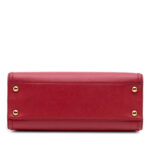 Prada  Soft Calf Trimmed Saffiano Convertible Tote Ladies - Image 4