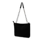 Prada  Suede Chain Shoulder Bag