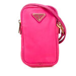 Prada  Tessuto Double Zip Phone Case
