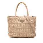 Prada  Tessuto Gaufre Satchel Ladies