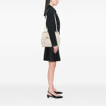 Prada  Vitello Daino Front Pocket Open Convertible Tote Ladies - Image 3