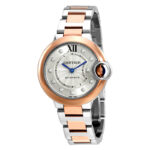 Cartier Pre-owned Ballon Bleu Silver Dial Ladies Watch