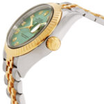 Rolex Datejust 28Mm Automatic Diamond Green Dial Ladies Watch - Image 4