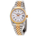 Rolex Datejust Automatic White Dial Ladies Watch