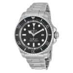 Rolex Deepsea Black Dial Stainless Steel Oyster Bracelet Automatic Men's Watch 116660BKSO