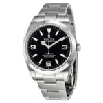 Rolex Explorer Automatic Chronometer Black Dial Men's Watch