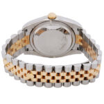 Rolex Oyster Perpetual Automatic Chronometer Diamond Silver Dial Men's Watch - Image 5