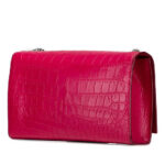 Saint Laurent  Medium Croc Embossed Leather Kate Tassel Crossbody - Image 4