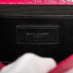 Saint Laurent  Medium Croc Embossed Leather Kate Tassel Crossbody - Image 5