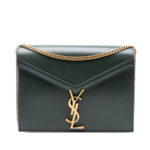 Saint Laurent  Smooth Calfskin Monogram Cassandra Clasp Bag