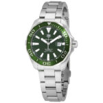 Tag Heuer Aquaracer Automatic Green Dial Men's Watch