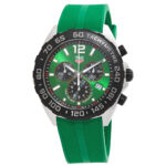 Tag Heuer Formula 1 Chronograph Quartz Green Dial Men's Watch
