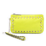 Valentino Garavani  Valentino Leather Rockstud Wristlet Pouch