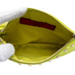 Valentino Garavani  Valentino Leather Rockstud Wristlet Pouch - Image 3