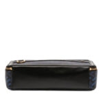 Versace  Coated Canvas La Greca Zip Around Messenger Bag - Image 4
