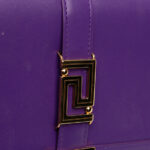 Versace  Leather Greca Goddess Wallet on Chain - Image 3