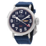 Zenith Limited Pilot Montre d'Aeronef Type 20 GMT Aviazione Navale Automatic Black Dial Men's Watch