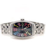 Franck Muller Cintree Curvex Color Dreams Automatic Diamond Black Dial Ladies Watch - Image 4