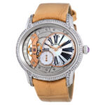 Audemars Piguet Millenary Diamond White Mother Of Pearl Dial Ladies Watch
