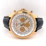 Breitling Bentley Chronograph Automatic Chronometer Silver Dial Men's Watch - Image 3