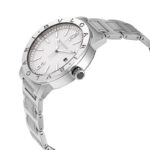 Bvlgari Bvlgari Off White Dial Stainless Steel Automatic Men's Watch - Image 4