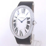 Cartier Baignoire Diamond Silver flinque Dial Ladies Watch