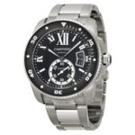 Cartier Calibre de Diver Automatic Black Dial Men's Watch