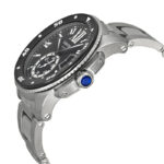 Cartier Calibre de Diver Automatic Black Dial Men's Watch - Image 4