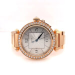 Cartier Cartier Pasha Automatic Diamond Silver Dial Ladies Watch - Image 3