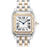 Cartier Panthere Quartz Silver Dial Ladies Watch