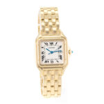 Cartier Panthere Quartz Silver Dial Men's Watch - Image 6