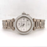Cartier Pasha Automatic Diamond Silver Dial Ladies Watch - Image 4